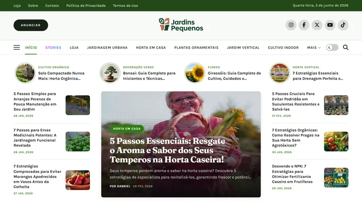 Jardins Pequenos