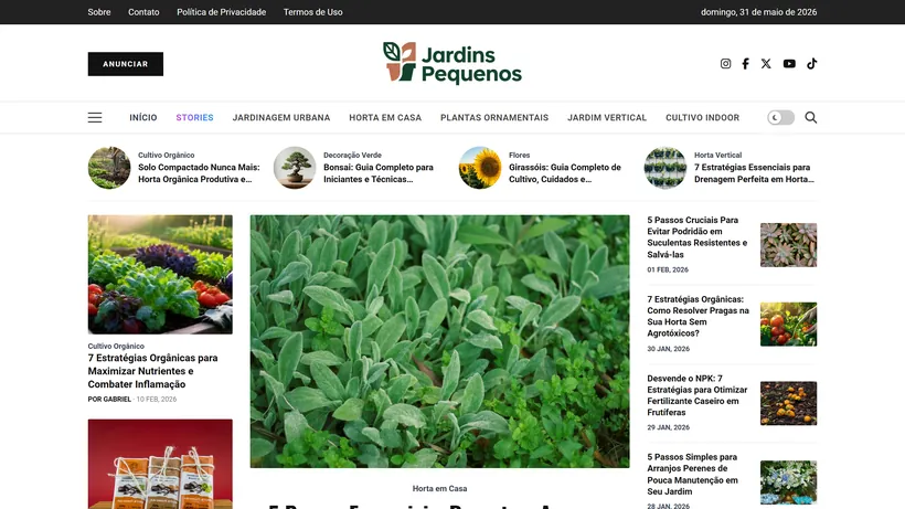 Jardins Pequenos