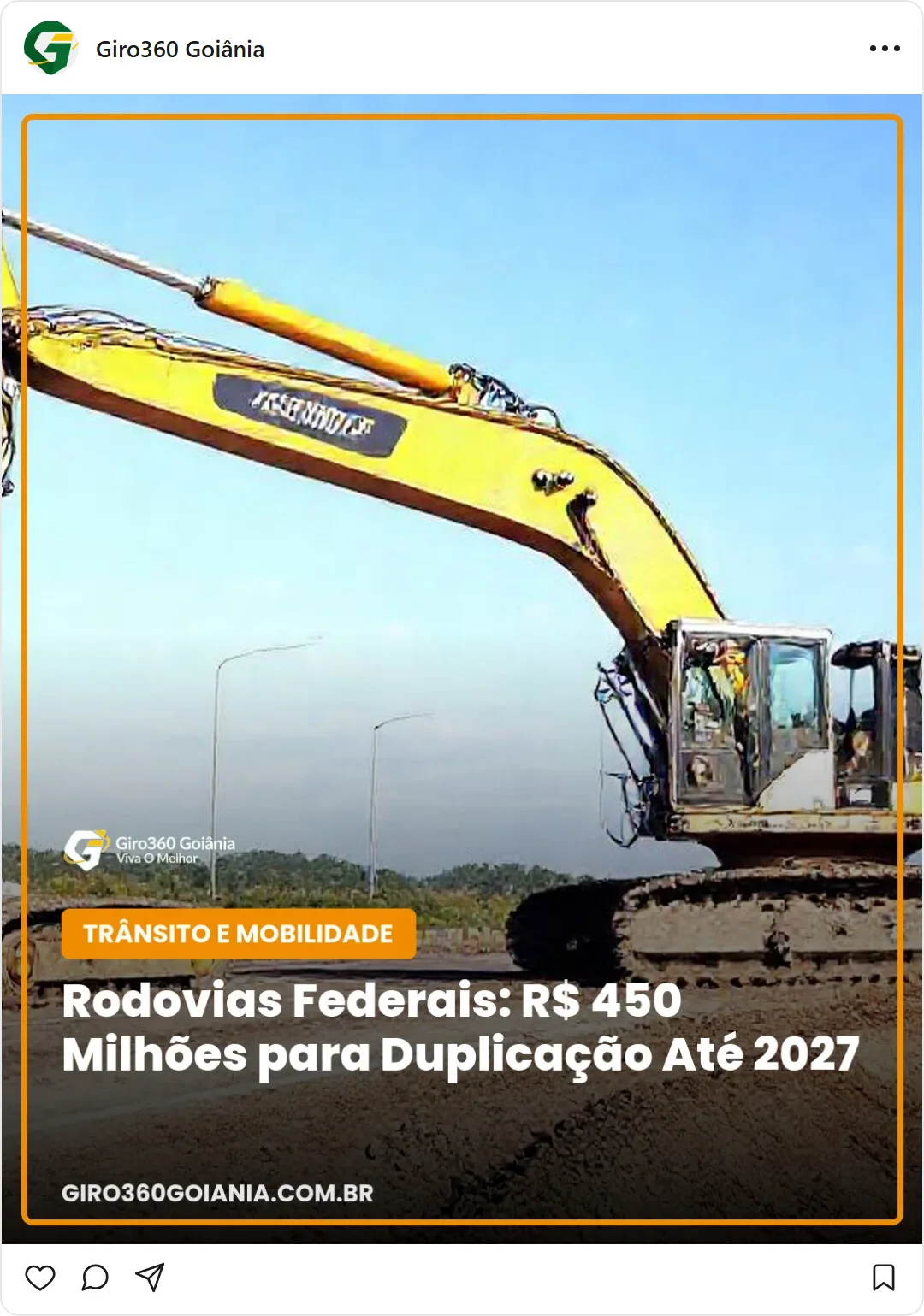 Outro card de Instagram gerado pelo auto-post