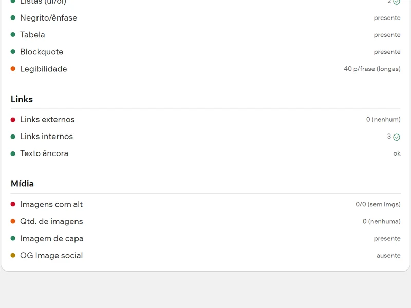 Texto alternativo nas imagens